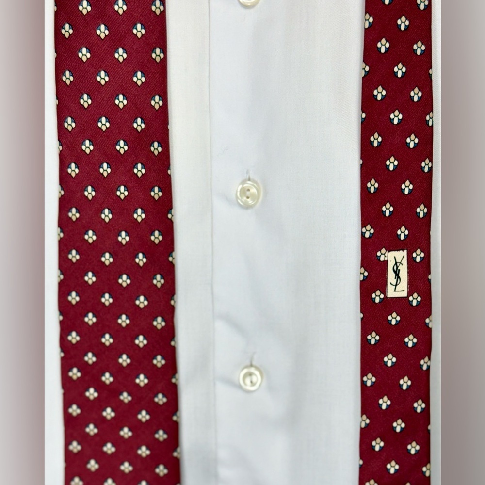 YVES SAINT LAURENT Silk Tie